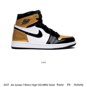 Air Jordan 1 Retro High OG NRG Gold Facts